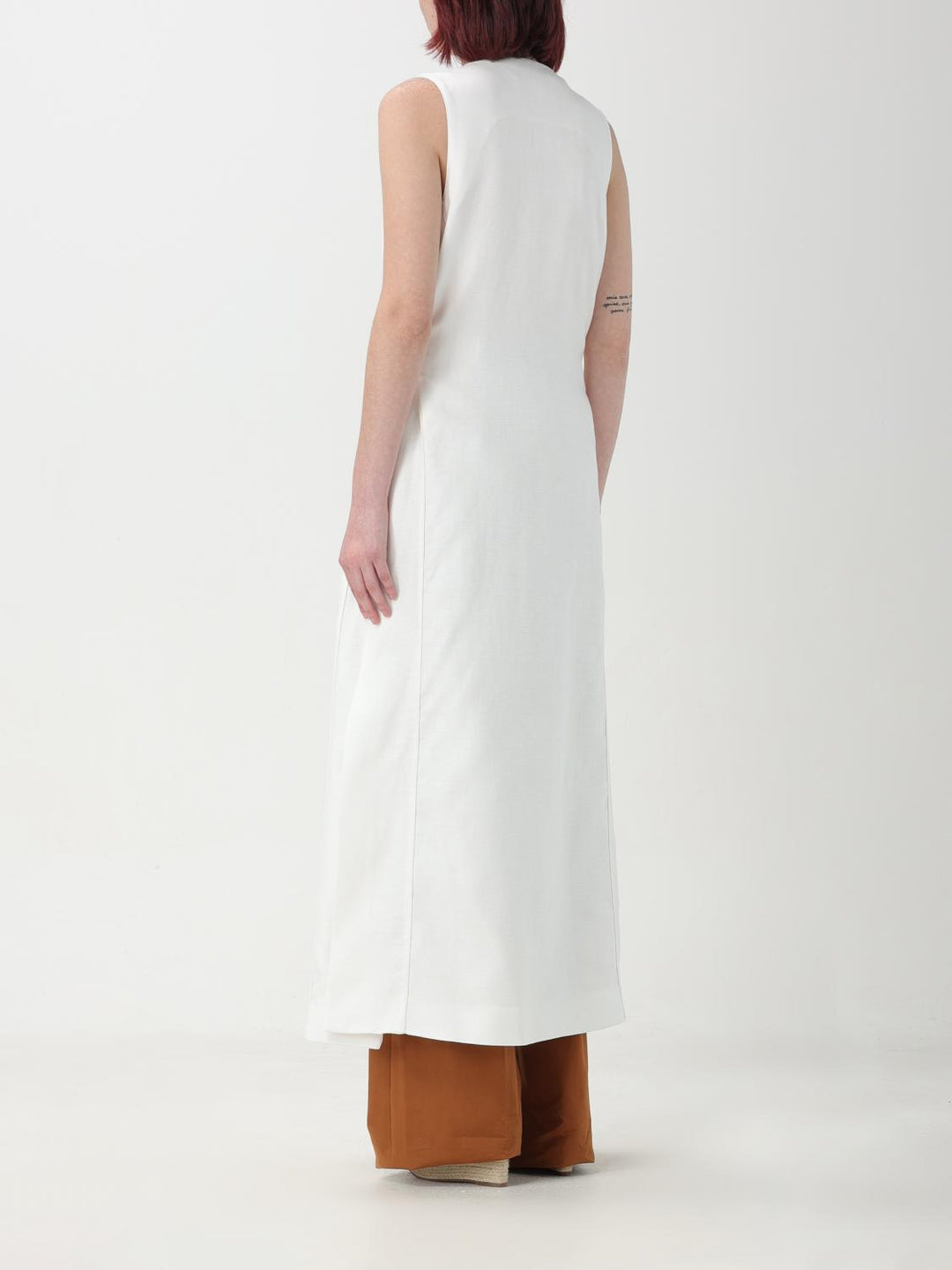 Max Mara Waistcoat Woman White