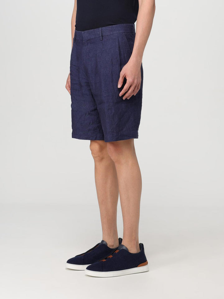 Zegna Shorts Men Blue