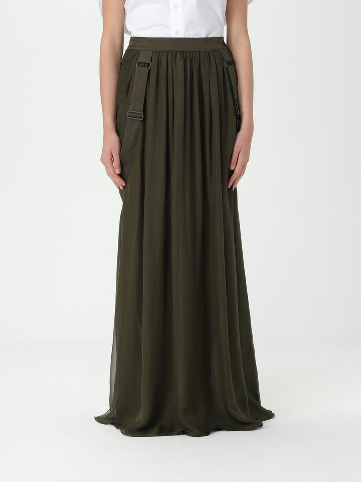 Max Mara Skirt Woman Kaki