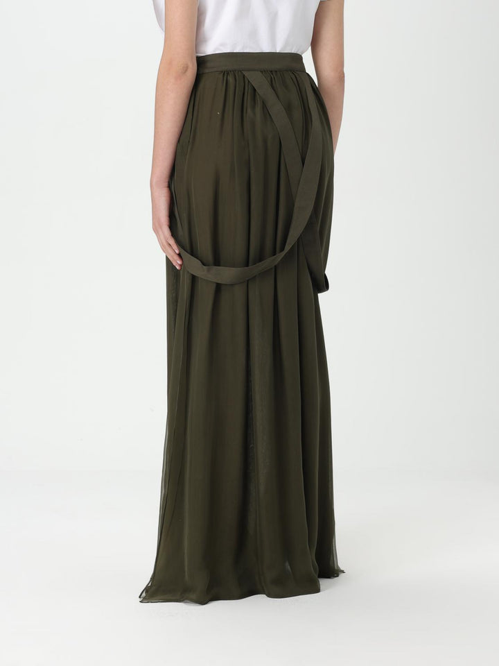 Max Mara Skirt Woman Kaki