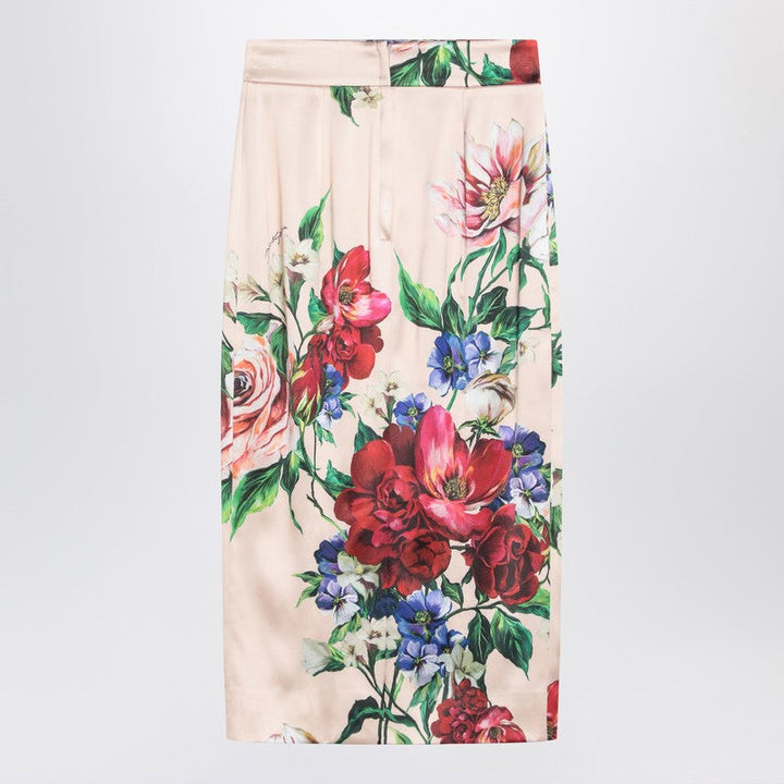 Dolce&Gabbana Longuette Skirt With Floral Print Women