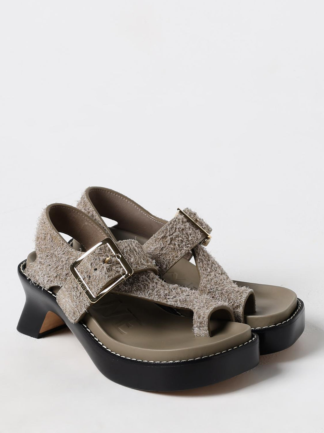 Loewe High Heel Shoes Woman Green