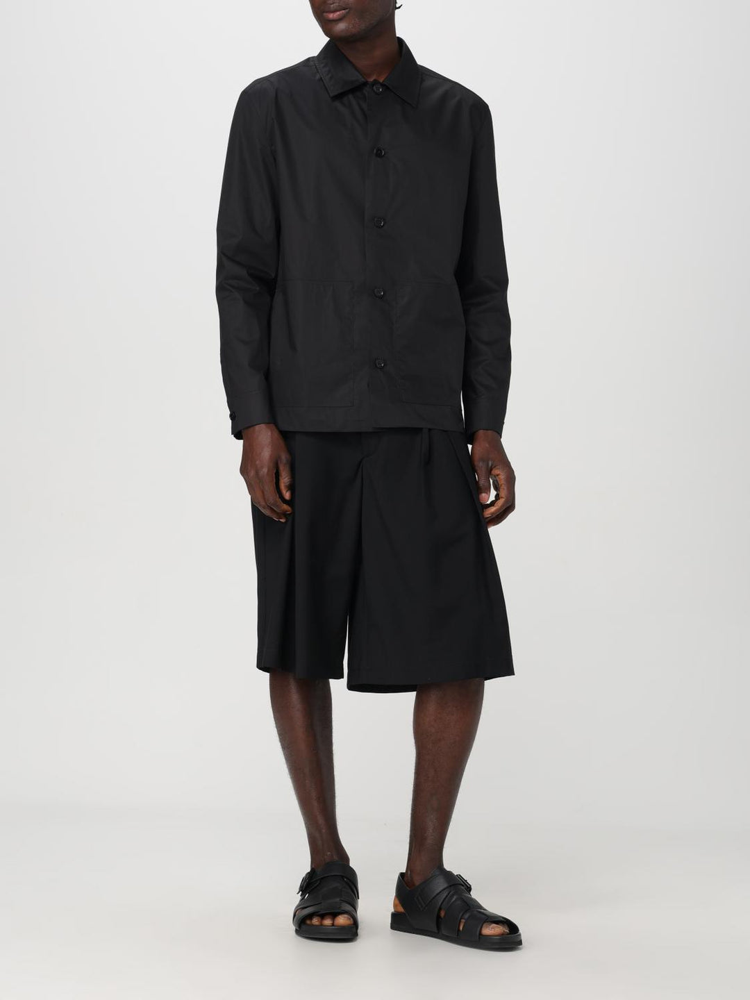 Zegna Shirt Men Black