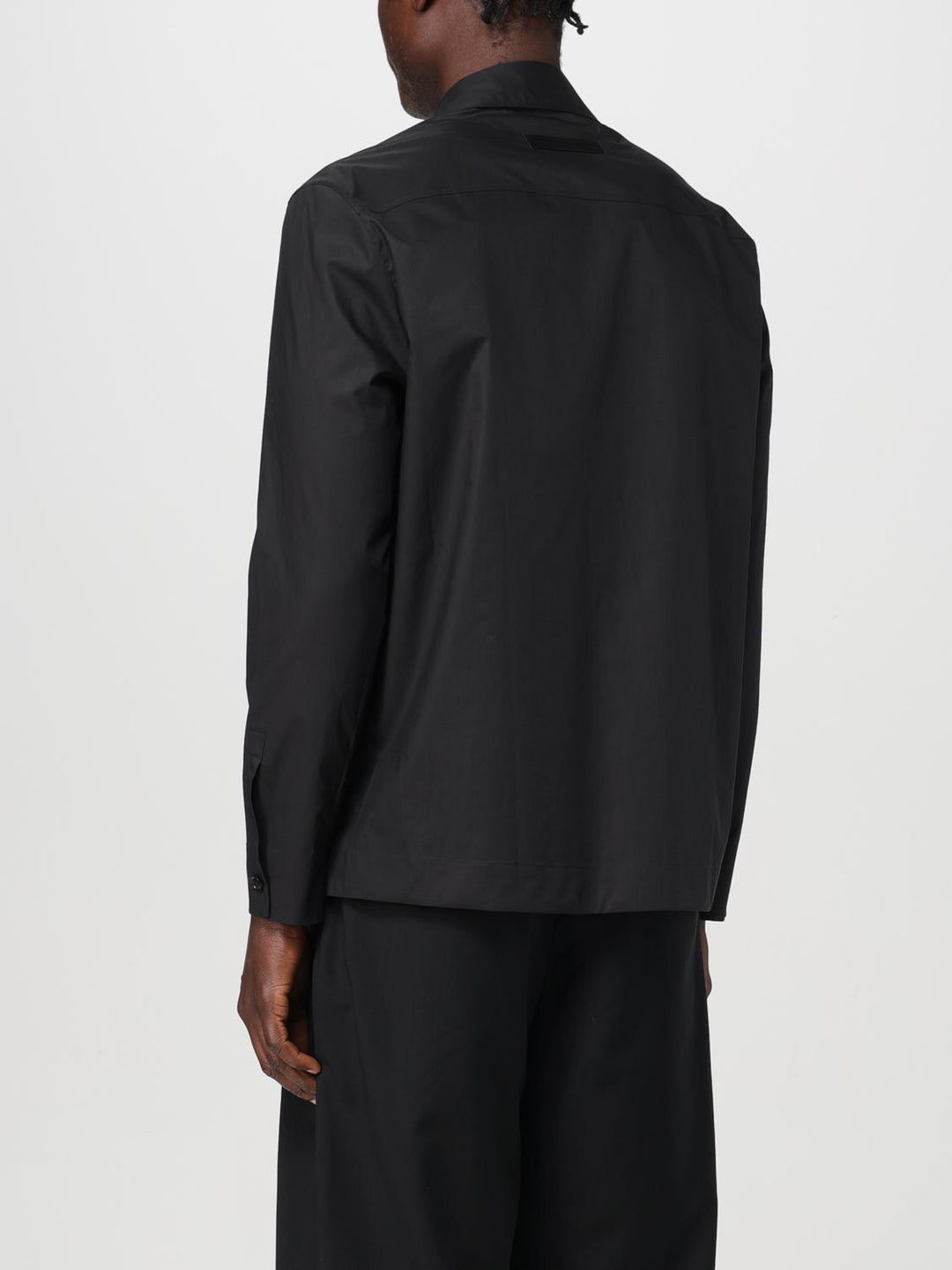 Zegna Shirt Men Black