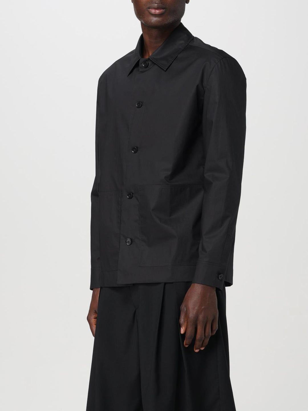 Zegna Shirt Men Black