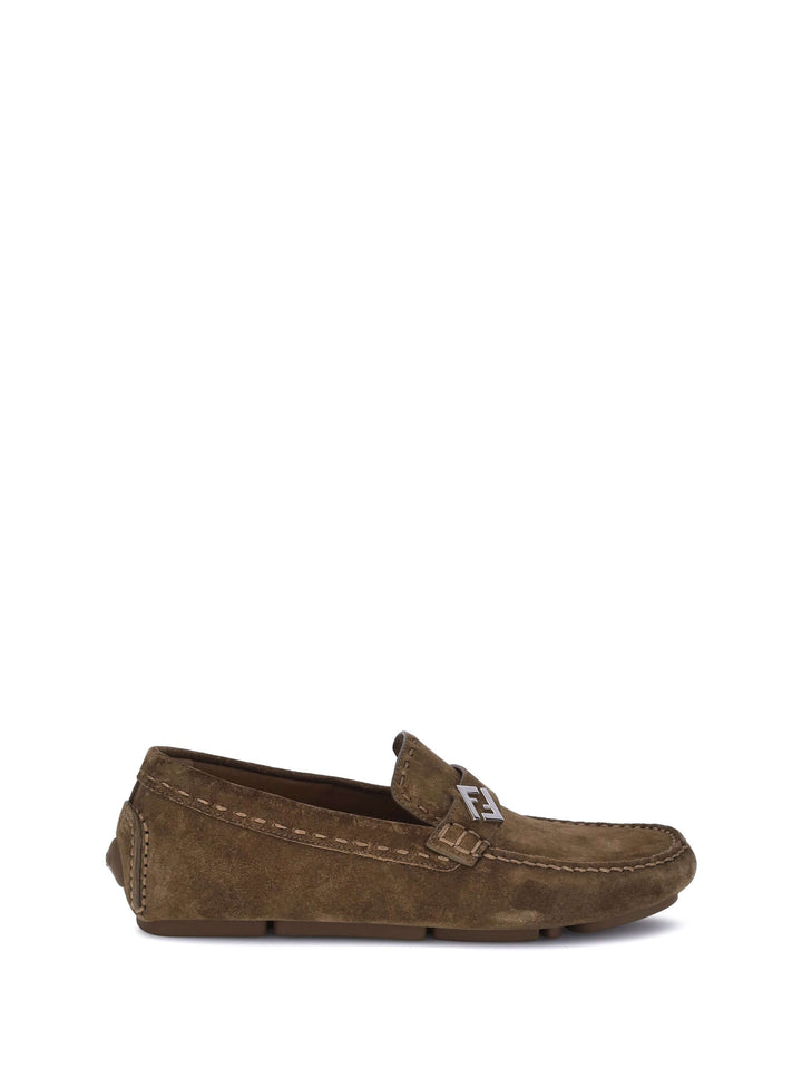 Fendi Men Driver Loafers