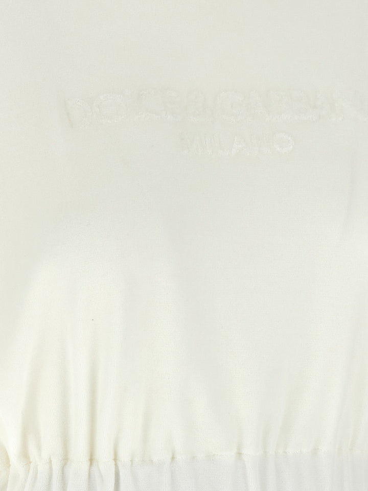 Dolce & Gabbana Women Logo Chenille Top