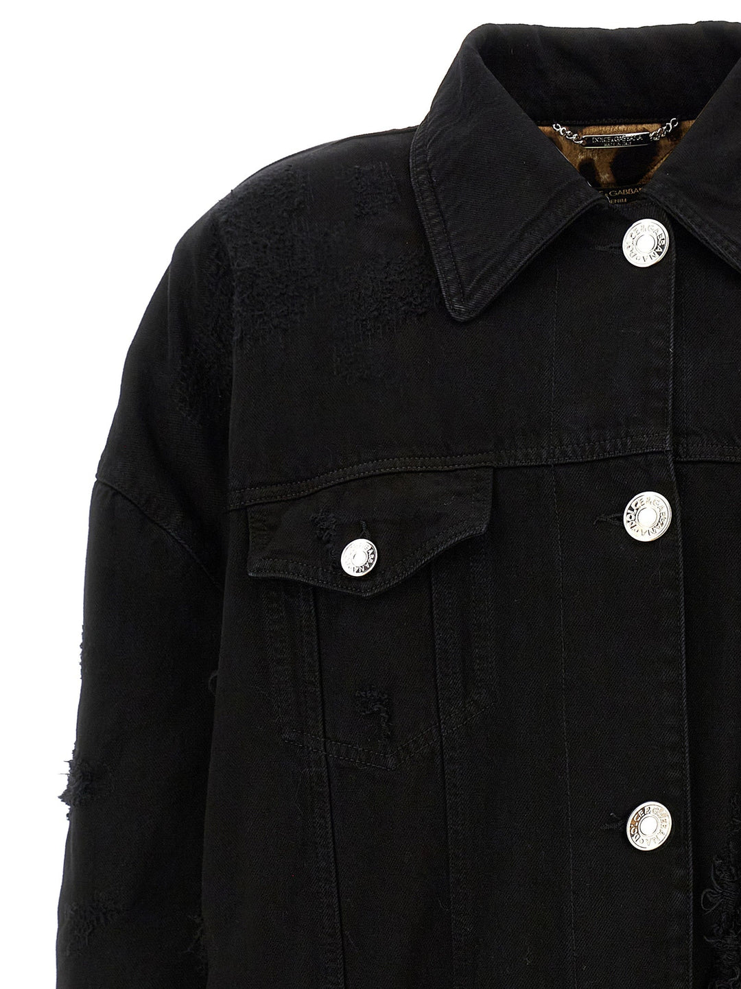 Dolce & Gabbana Women Denim Long Jacket