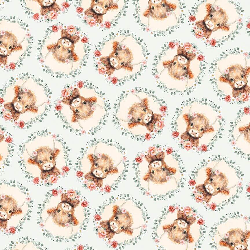 Till the Cows Come Home Vintage Dress