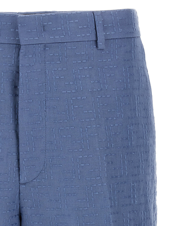 Fendi Men Bermuda Jacquard Ff