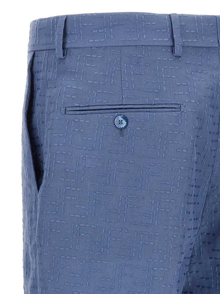 Fendi Men Bermuda Jacquard Ff