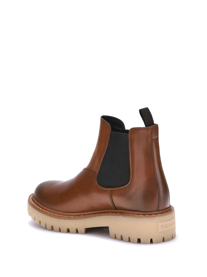 Prada Men Chelsea Ankle Boots