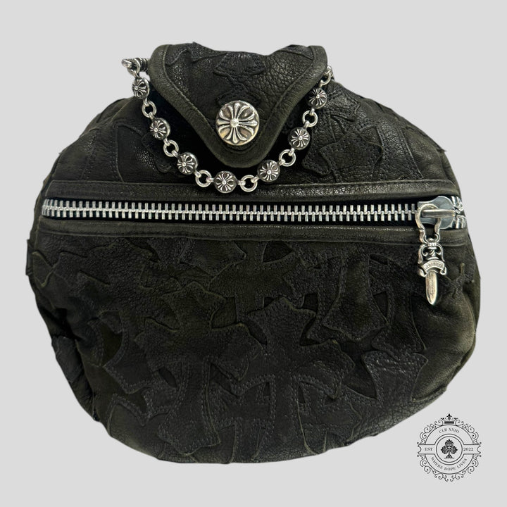 Chrome Hearts Leather Cross Patch Duffle Bag