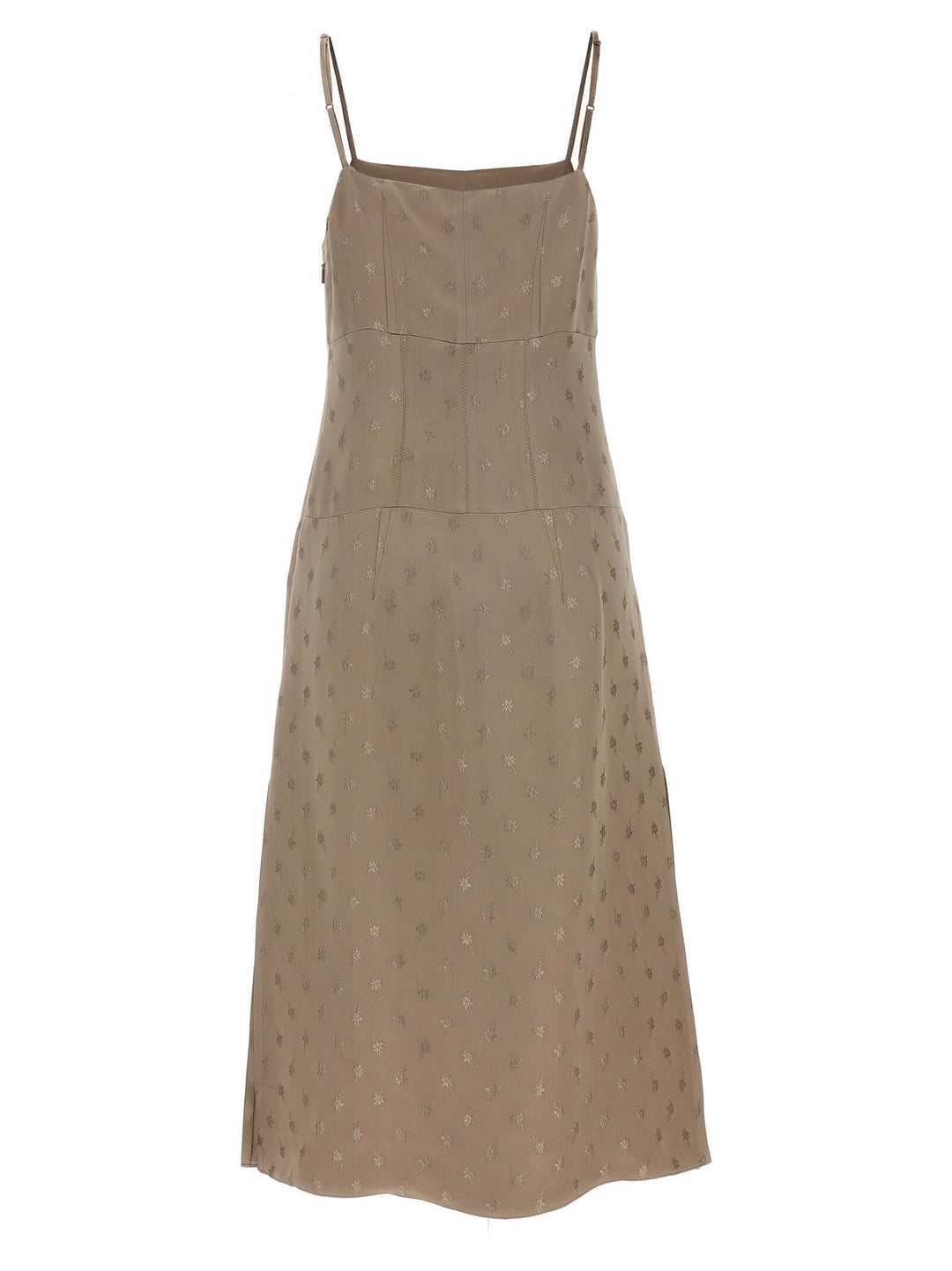 Fendi Women Satin Midi Dress