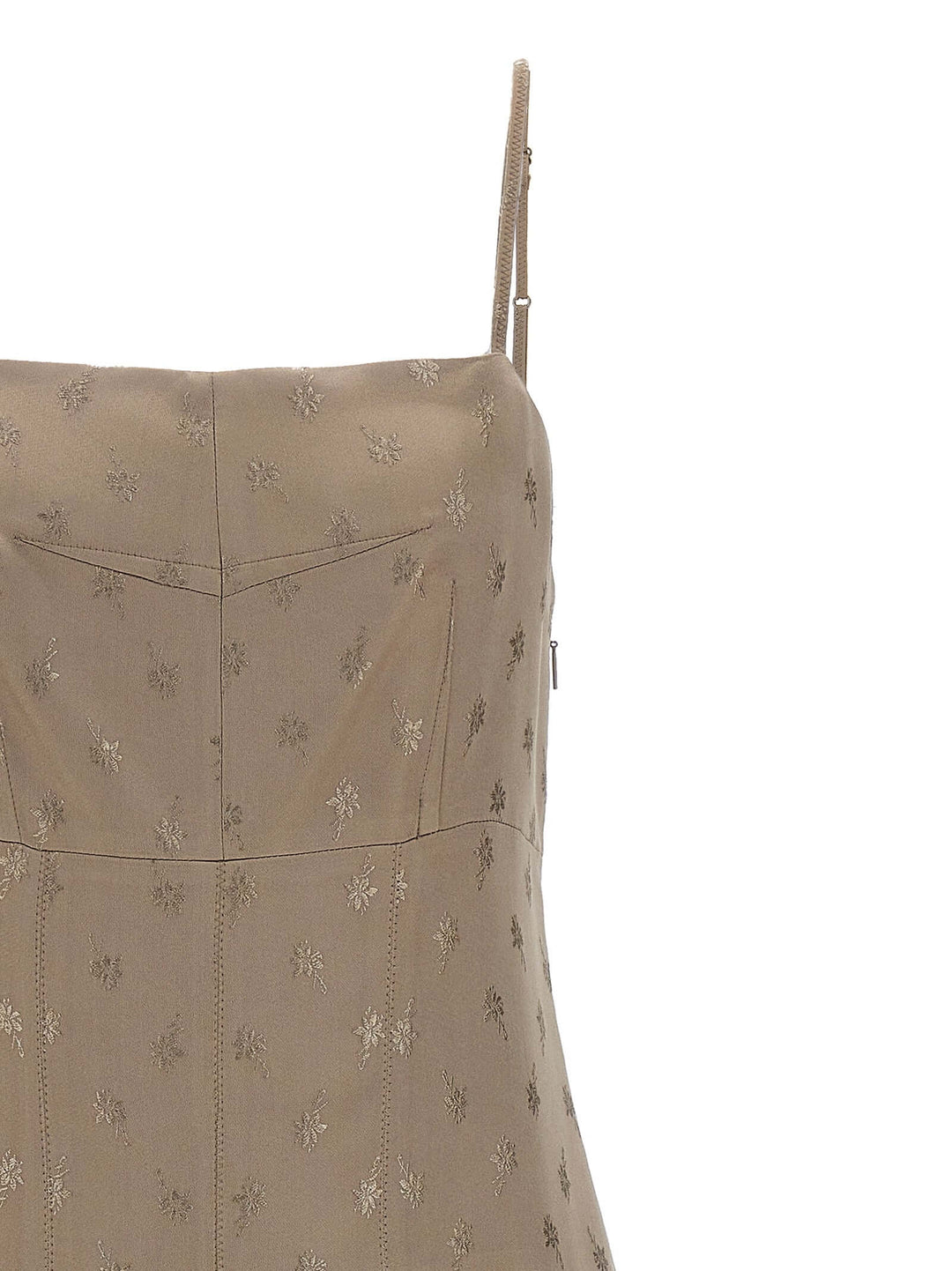 Fendi Women Satin Midi Dress