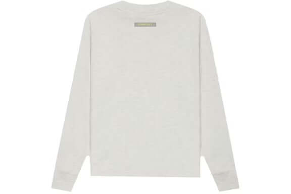 Fear of God Essentials Kids Long Sleeve T-shirt Oatmeal Heather/Light Heather Oatmeal
