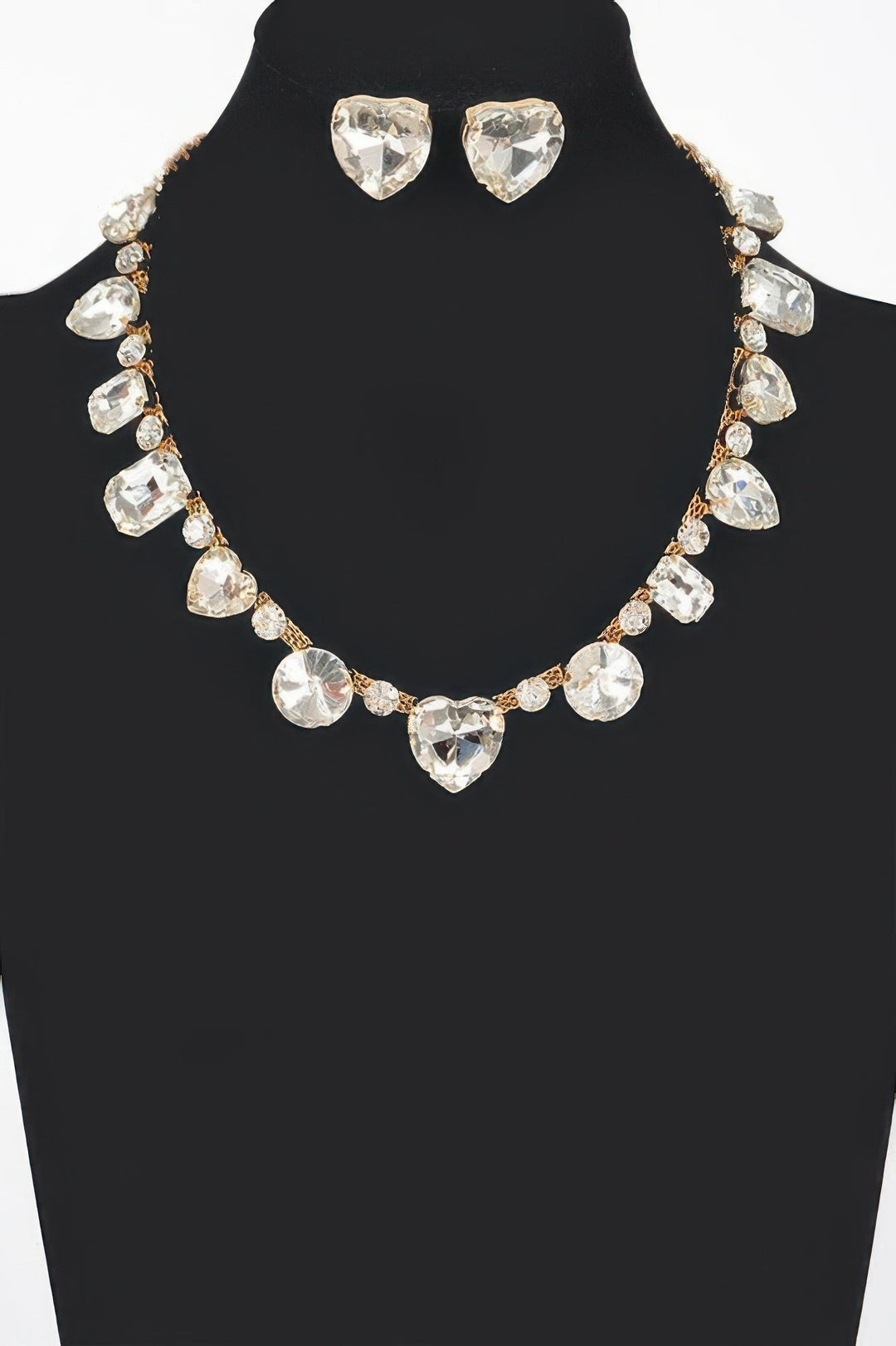 FIFTH AVENUE Stone Necklace and Earring Set: BYMANYC ® New York