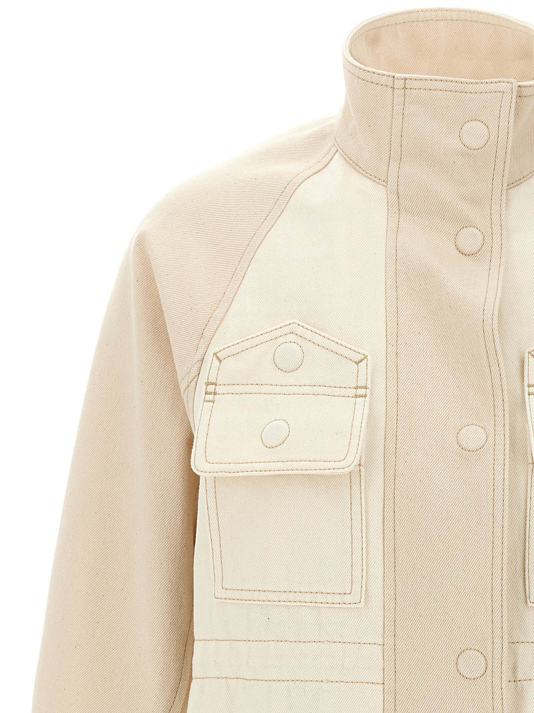 Fendi Women Denim Parka