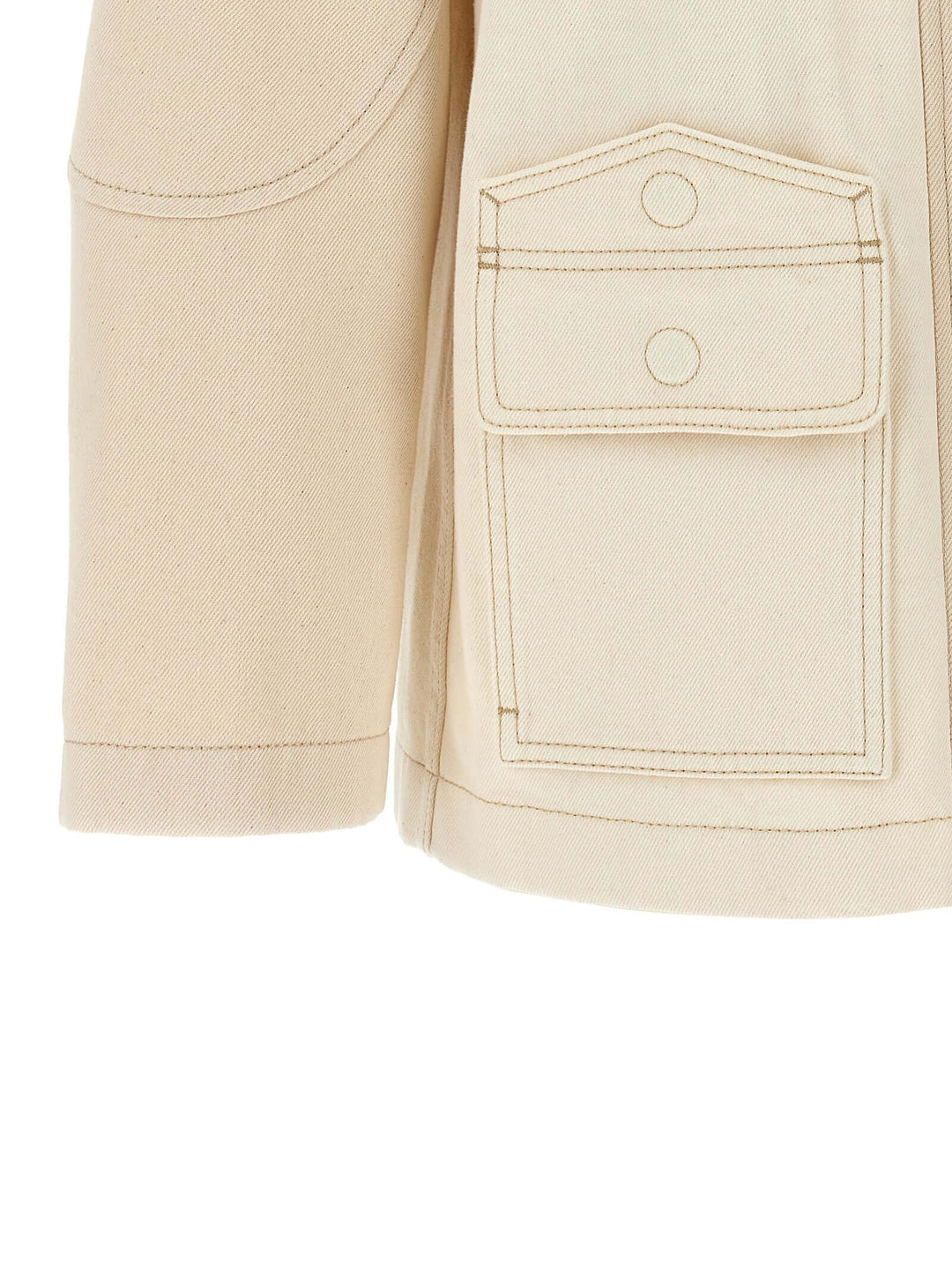Fendi Women Denim Parka