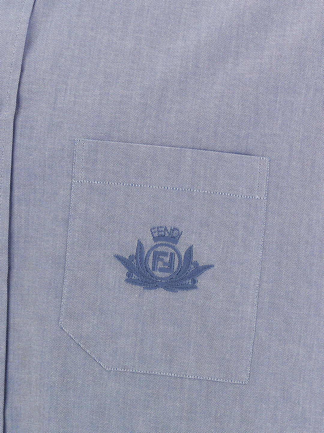 Fendi Men 'Fendi Crest' Shirt