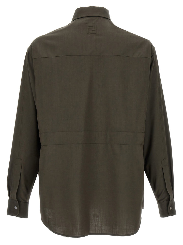 Fendi Men Wool Shirt