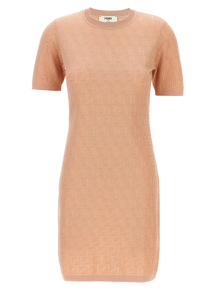 Fendi Women Ff Cotton Dress