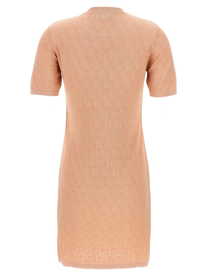 Fendi Women Ff Cotton Dress