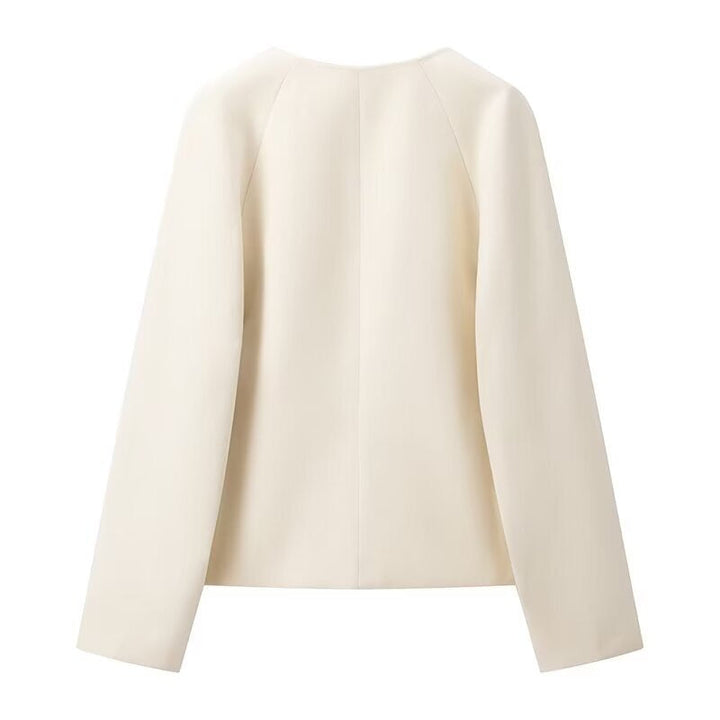 Faux Leather Blazer, Chelsea | Women - BYMANYC ® New York