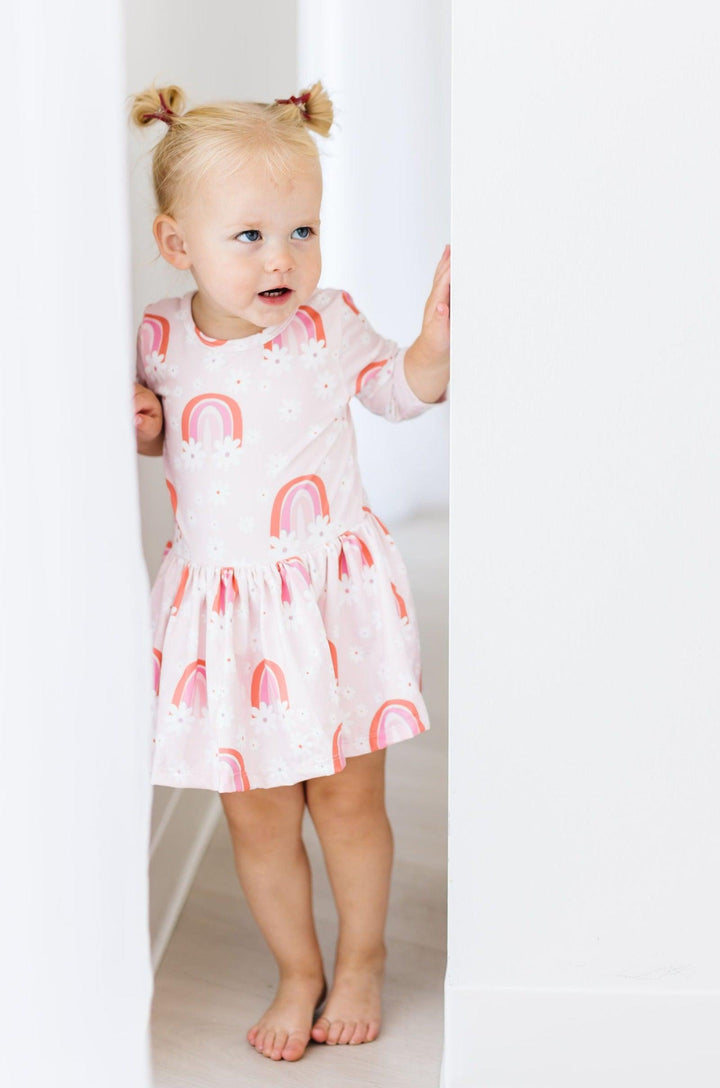 SALE Fun &amp; Flowers 3/4 Sleeve Twirl Bodysuit