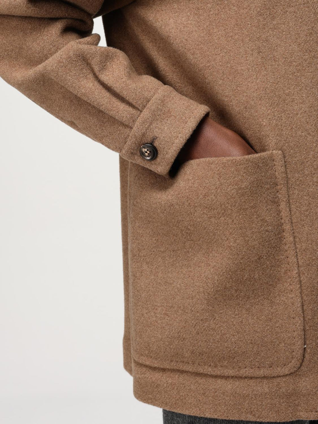 Max Mara Coat Woman Leather