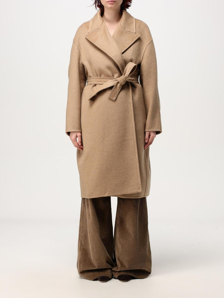 Max Mara Coat Woman Camel