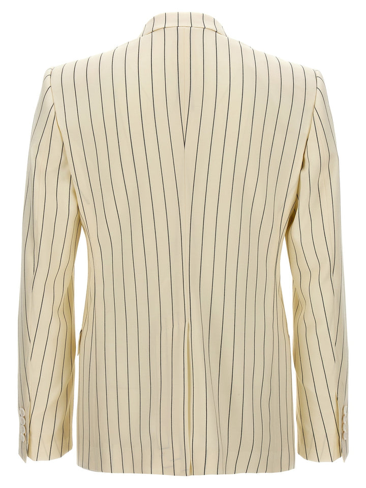 Dolce &amp; Gabbana Pinstriped Double Breasted Blazer