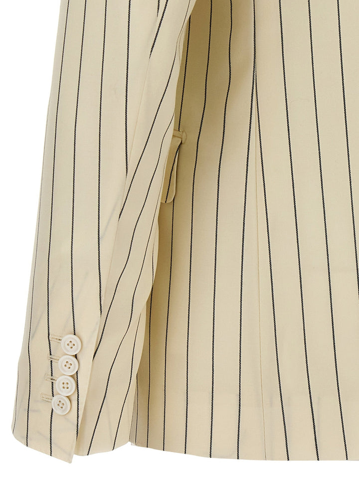 Dolce &amp; Gabbana Pinstriped Double Breasted Blazer