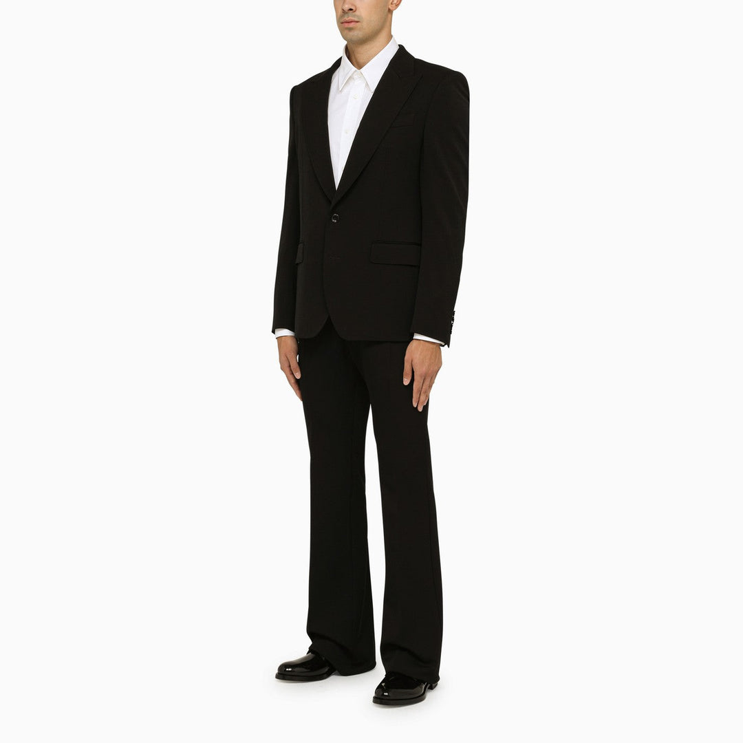 Dolce&amp;Gabbana Classic Single Breasted Black Jacket