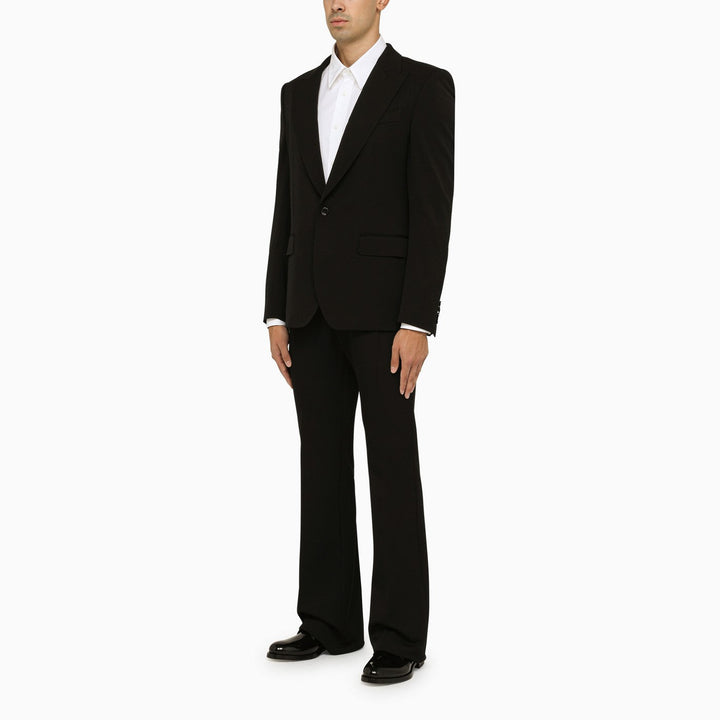Dolce&amp;Gabbana Classic Single Breasted Black Jacket
