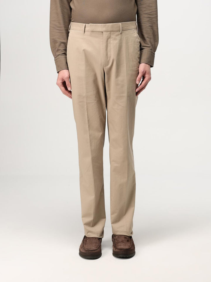 Zegna Pants Men Beige