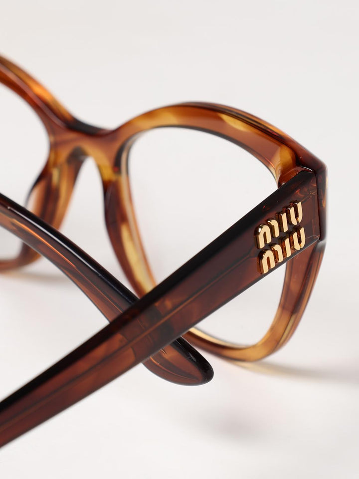 Miu Miu Optical Frames Woman Beige