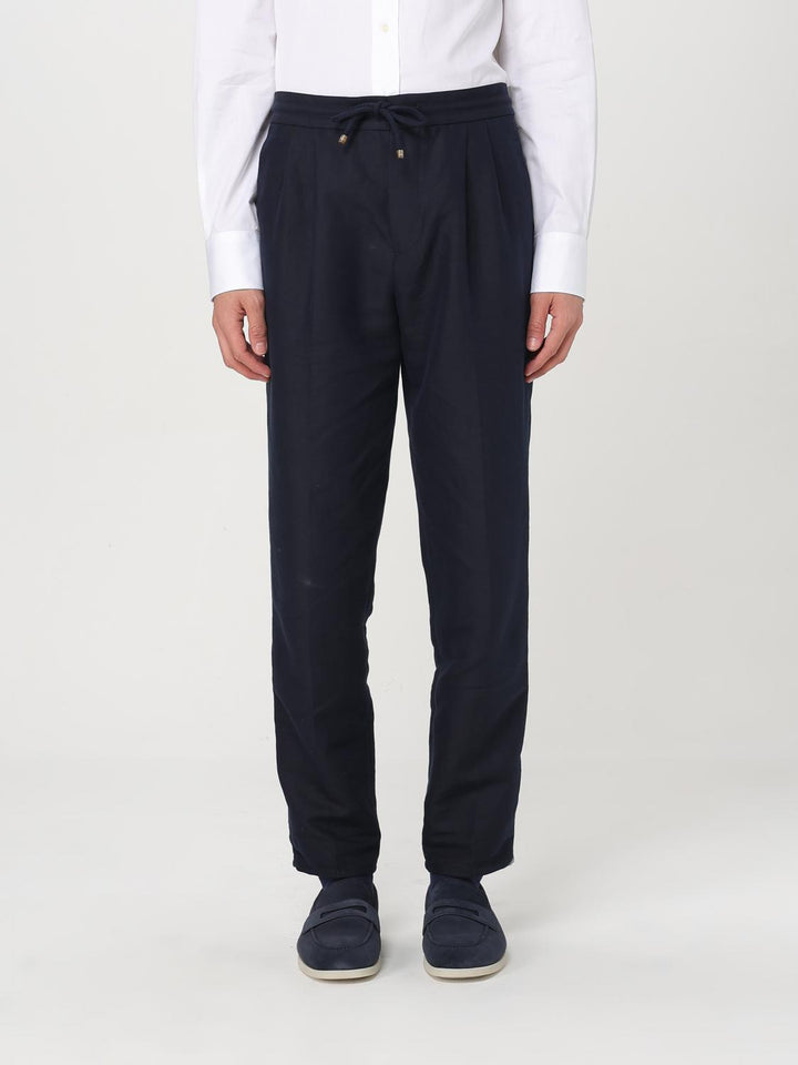 Brunello Cucinelli Men Linen Trousers