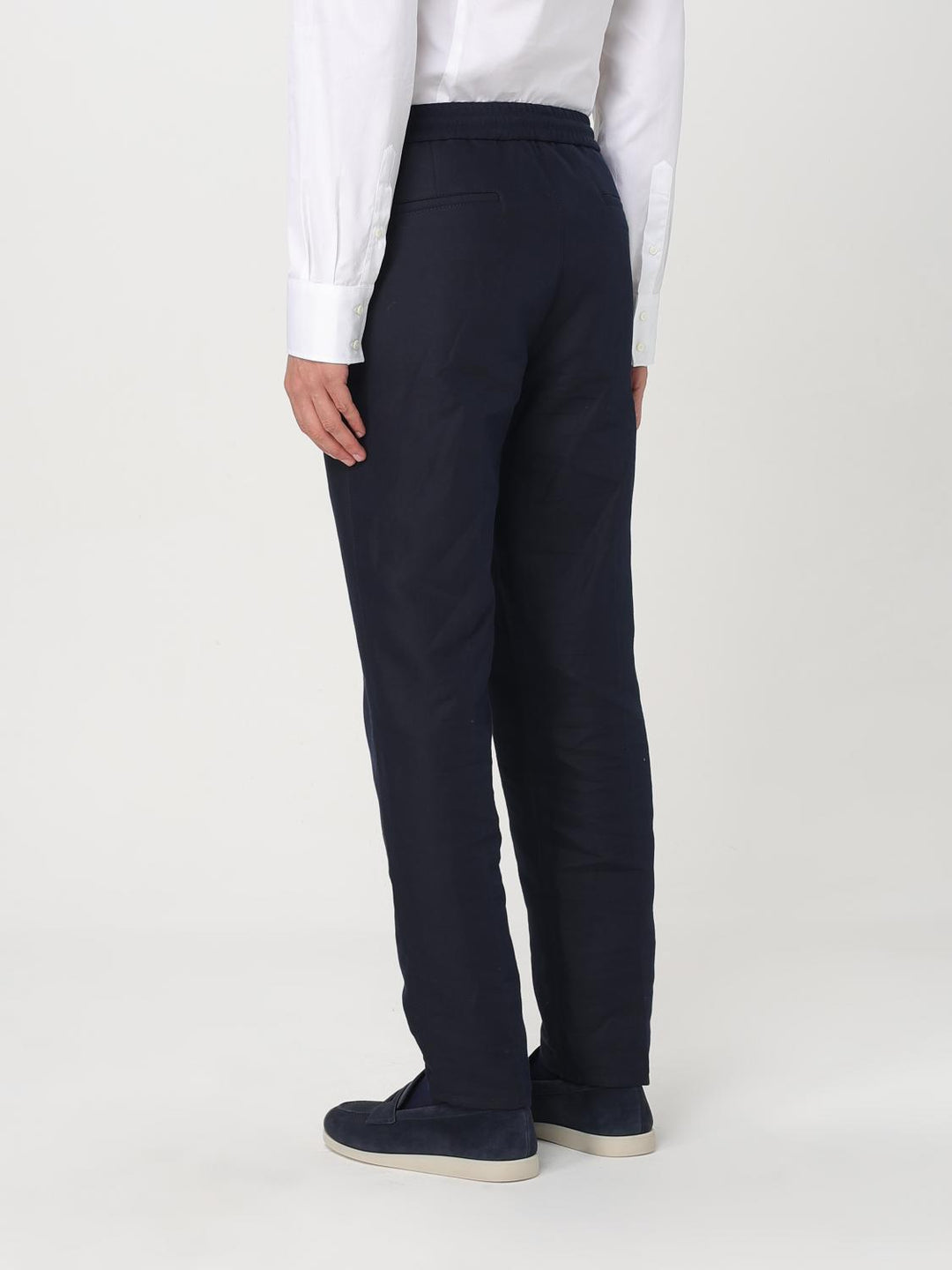 Brunello Cucinelli Men Linen Trousers