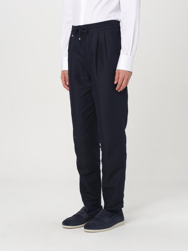 Brunello Cucinelli Men Linen Trousers