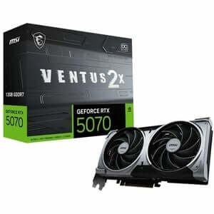 MSI RTX 5070 12G VENTUS 2X OC – Dual-Fan GDDR7 Graphics Card