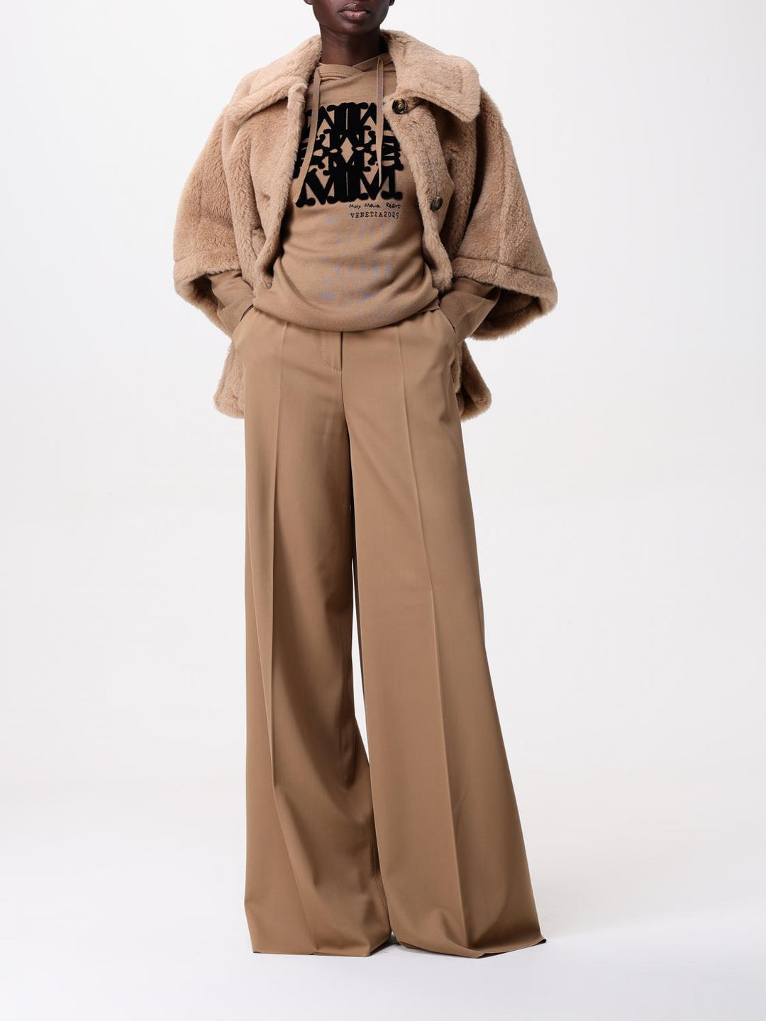 Max Mara Coat Woman Beige