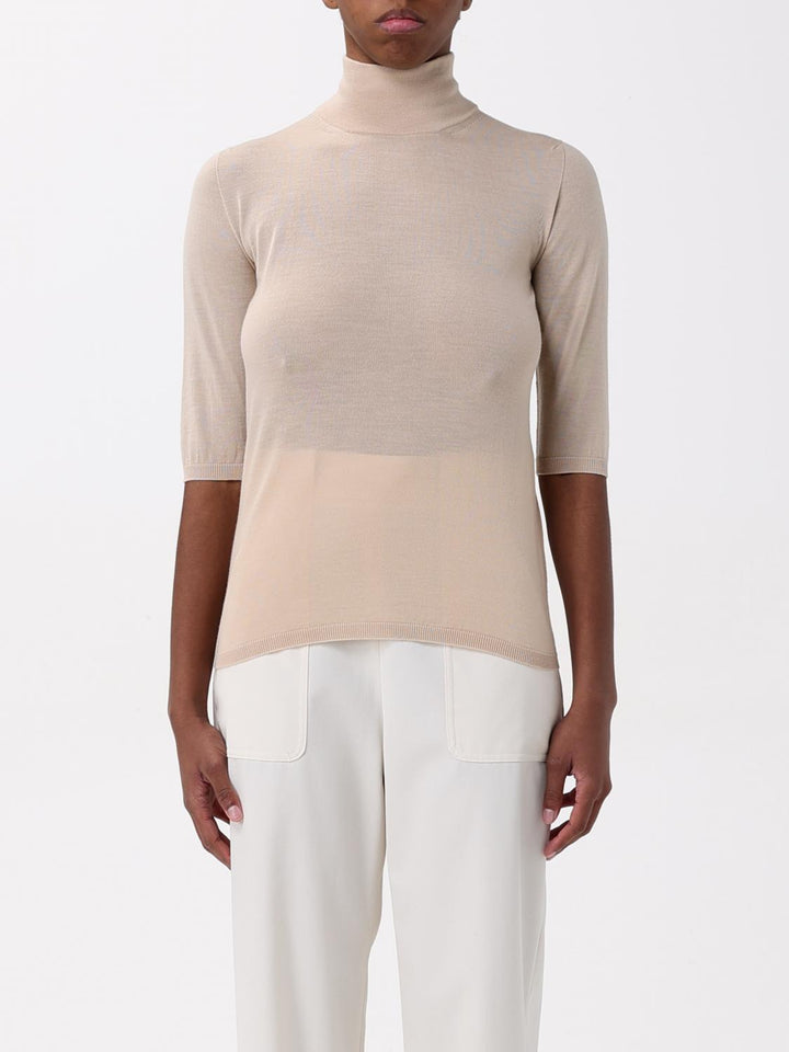 Max Mara Sweater Woman Beige