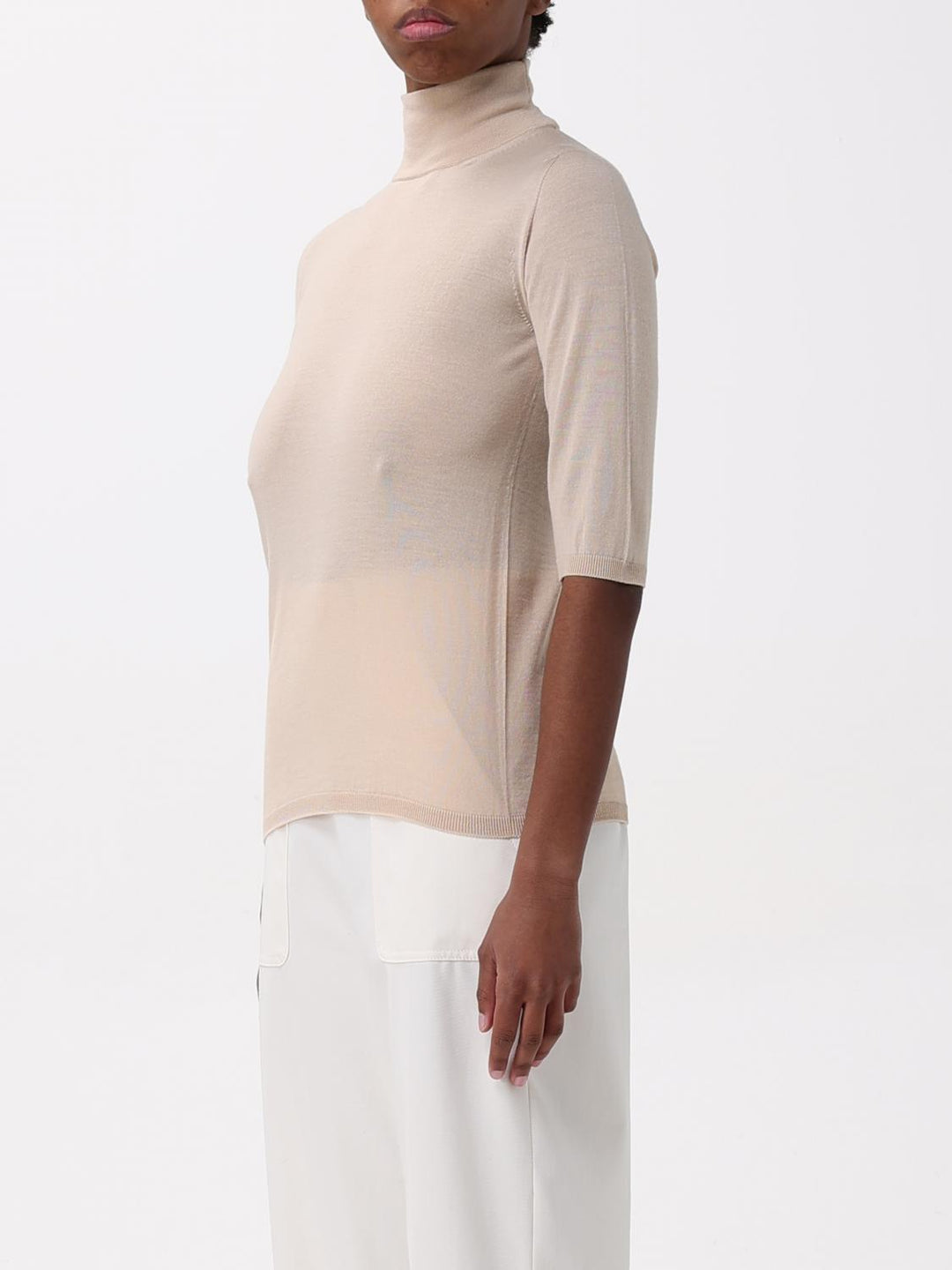 Max Mara Sweater Woman Beige