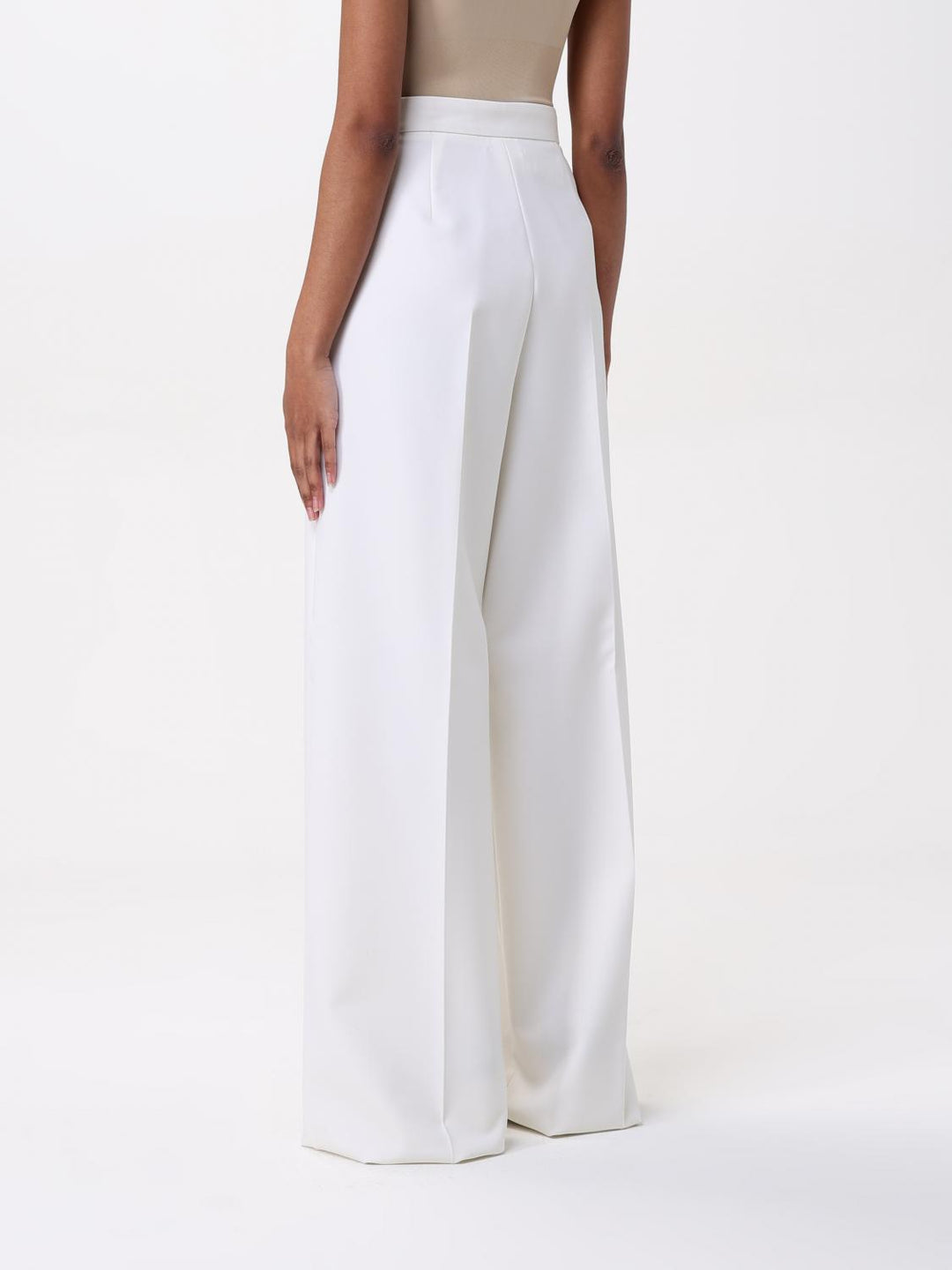 Max Mara Pants Woman White