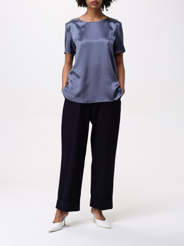 Max Mara Pants Woman Blue