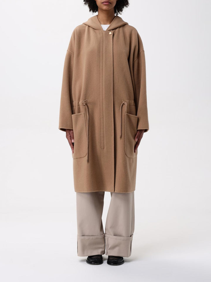 Max Mara Coat Woman Camel