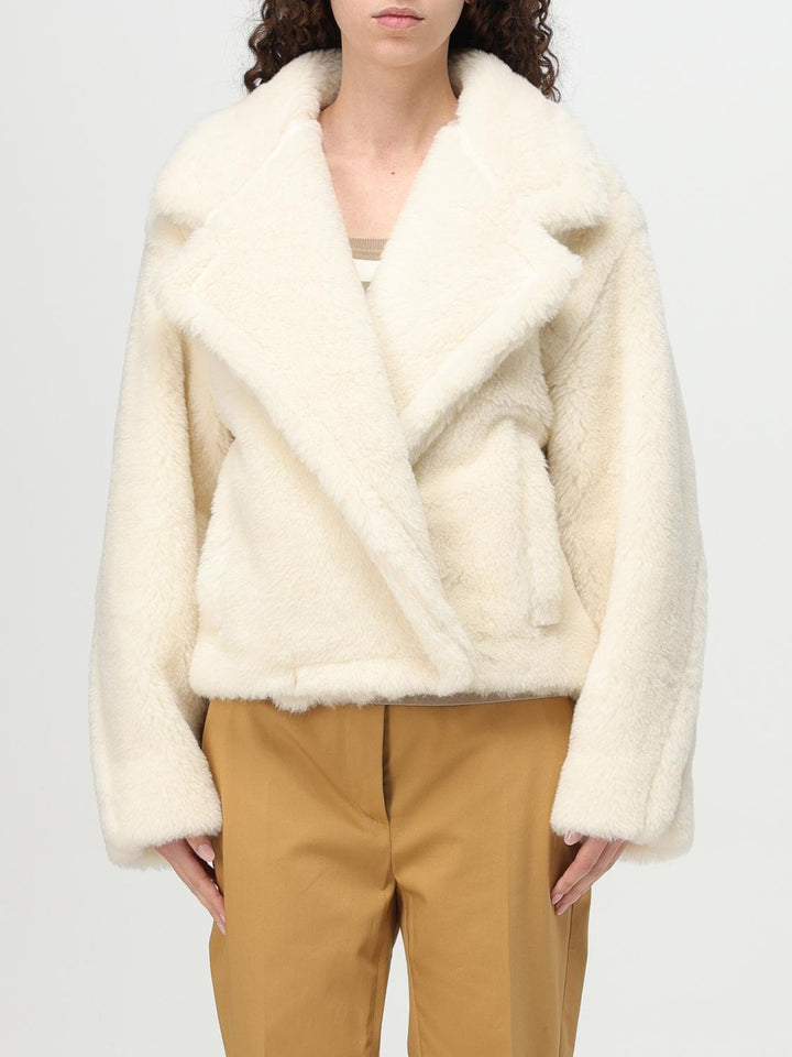 Max Mara Coat Woman White