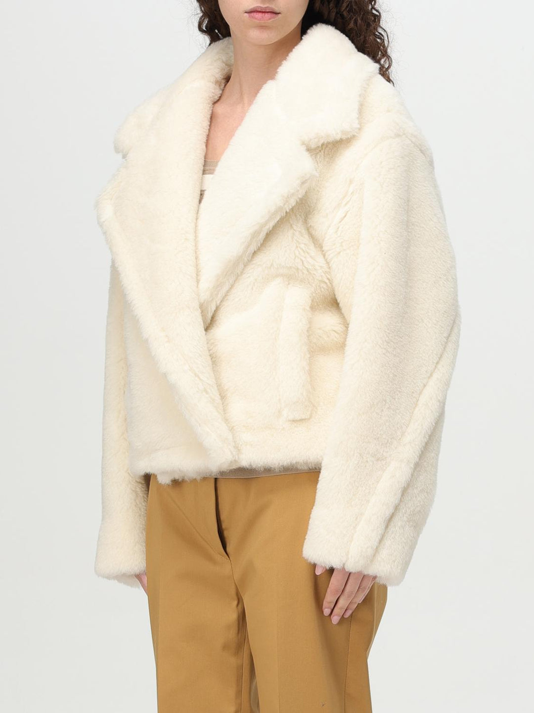Max Mara Coat Woman White
