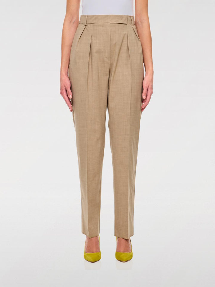 Max Mara Pants Woman Beige
